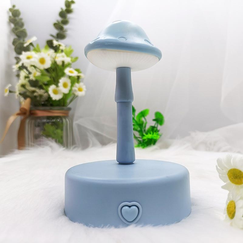 Shaped Nightlight Mushroom For Children Handmade Diy Aaa Battery Supply Power