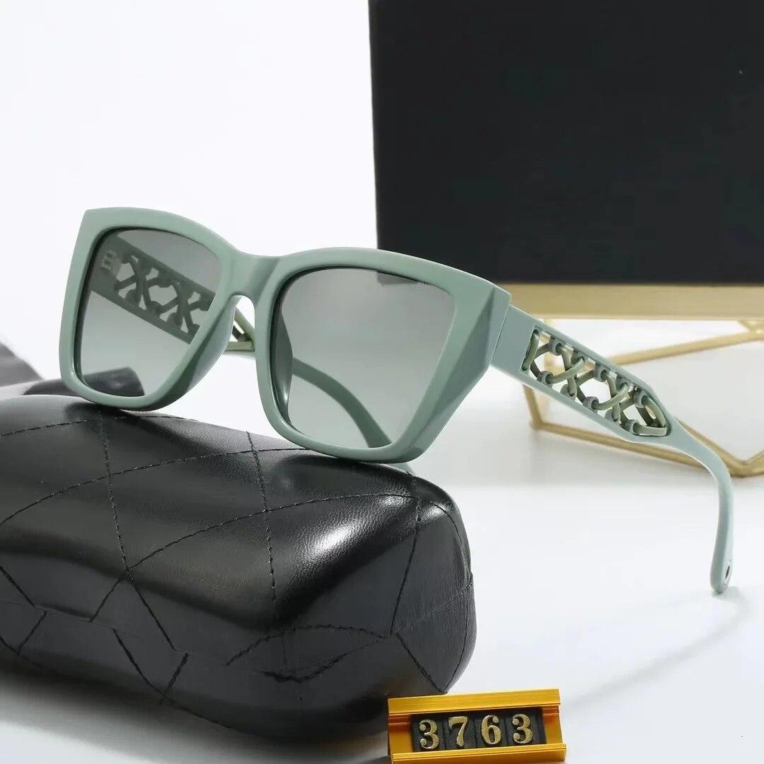 

2024 новые солнцезащитные очки «кошачий глаз» для женщин и мужчин, роскошные дизайнерские вязаные очки, солнцезащитные очки «кошачий глаз» для женщин, оригинальные очки UV400