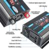 4000W 12V 220V Converter Car Inverter Multiple Protection Dual USB Voltage Transformer Car Power Inverter Solar Charger Adapter