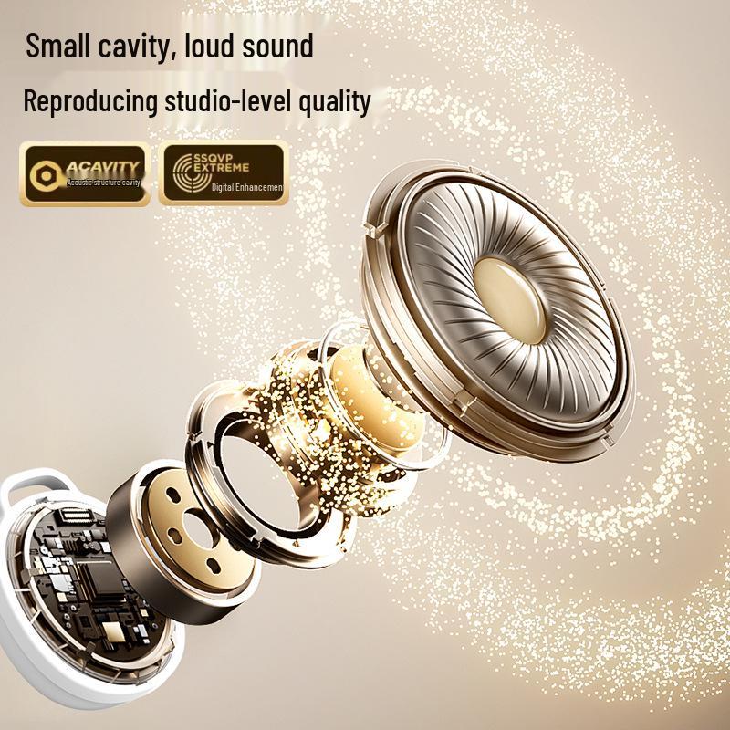 AI-KJ 5.4 Mini Sleep Bluetooth Earbuds, 7-Level Waterproof, Universal Fit