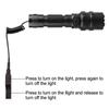 Professional 10W L2 LED Hunting Flashlight USB Rechargeable Tactical Torch 5 Mode Lantern+Rifle Scope Mount+Switch+18650+Charger