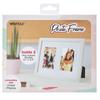 Instax Photo Frame 2-Window Display Frame 2 Instax Photos Horizontal Vertical Tabletop Wall Hanging Home Office Decor Gift Idea