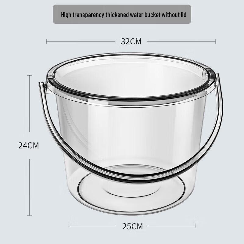 Прозрачный утолщенный ПЭТ-контейнер для хранения воды