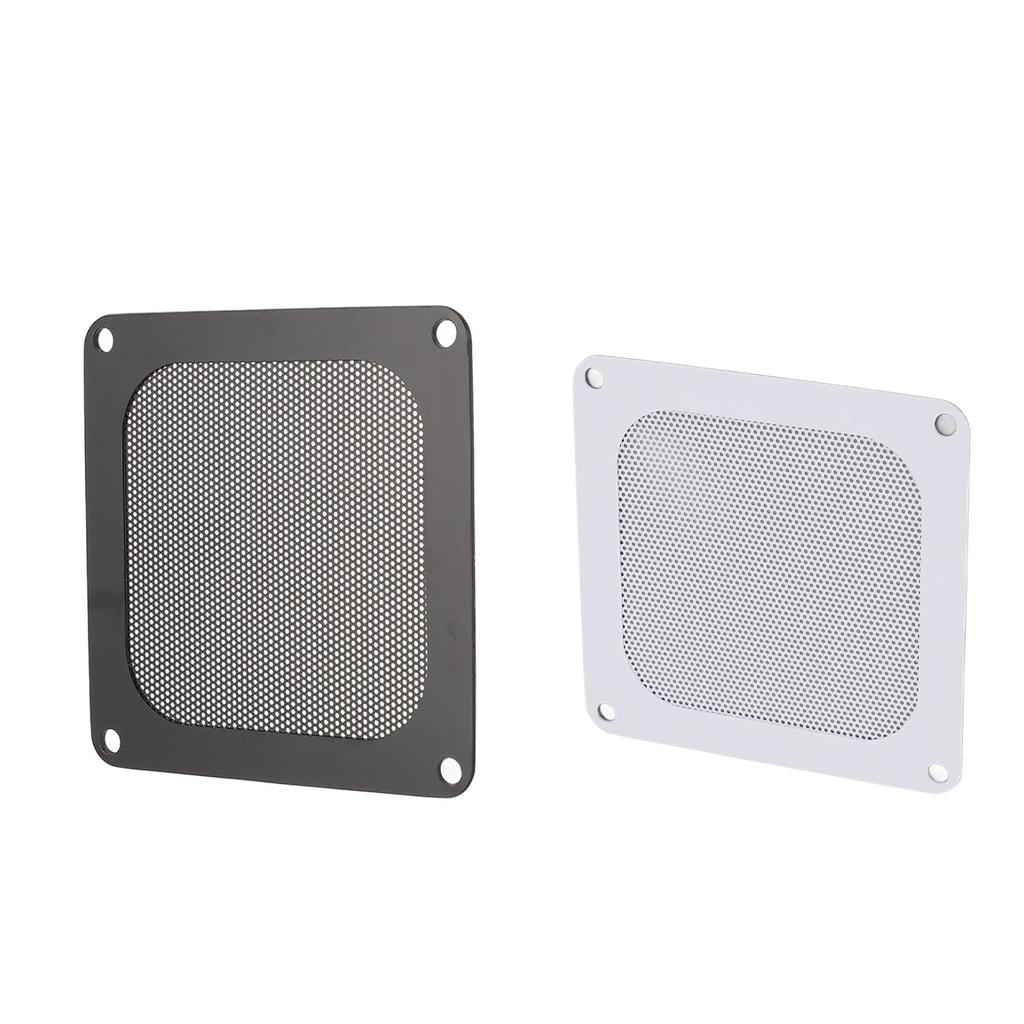4PCS PVC Computer Fan Filter Grills Magnetic Frame PC Fan Dust Mesh PC Cooler Filter 3.66x3.66in