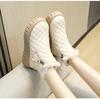 Warm Fleece Lined Thick Bottom Snow Boots Women's Winter Shoes Boots Comfortable Casual Round Toe