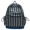 Lightweight Star Printing Backpack Korean Style Students Schoolbag Grey Stripes Backpack  Travel