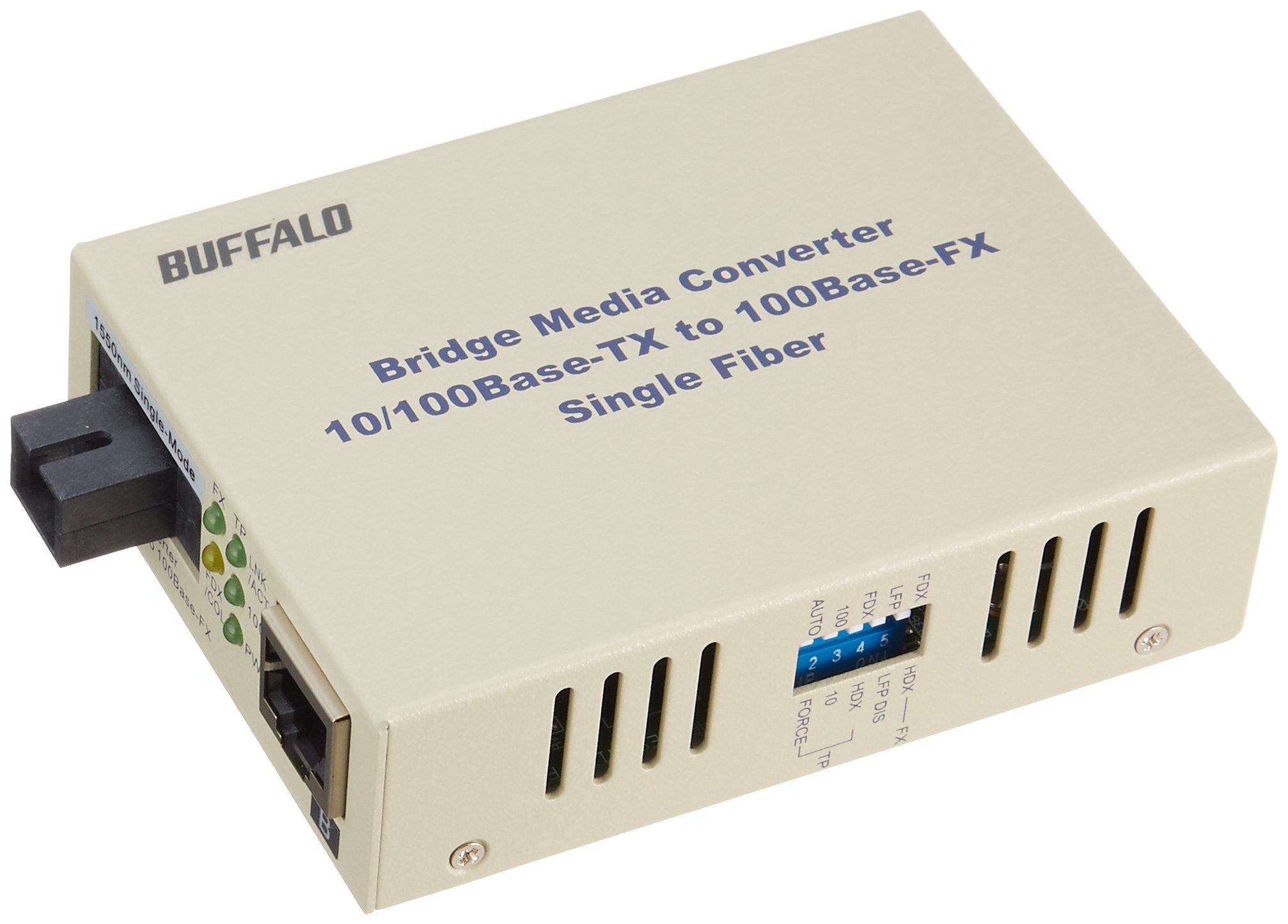 

BUFFALO Optical Media Converter WDM20km Type B LTR2-TX-WFC20BR