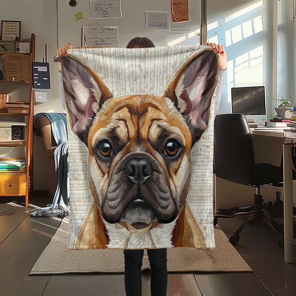 1PC Dog Print Flannel Blanket, High quality Comfortable for All Seasons, Home Decor, Warmth and Comfort, Perfect for Christmas Gifts