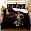 Woman Warrior Bedding Set,Girl Armor Arrow Exotic Style War Theme Kids Teens Adults Comforter Cover King Polyester Duvet Cover