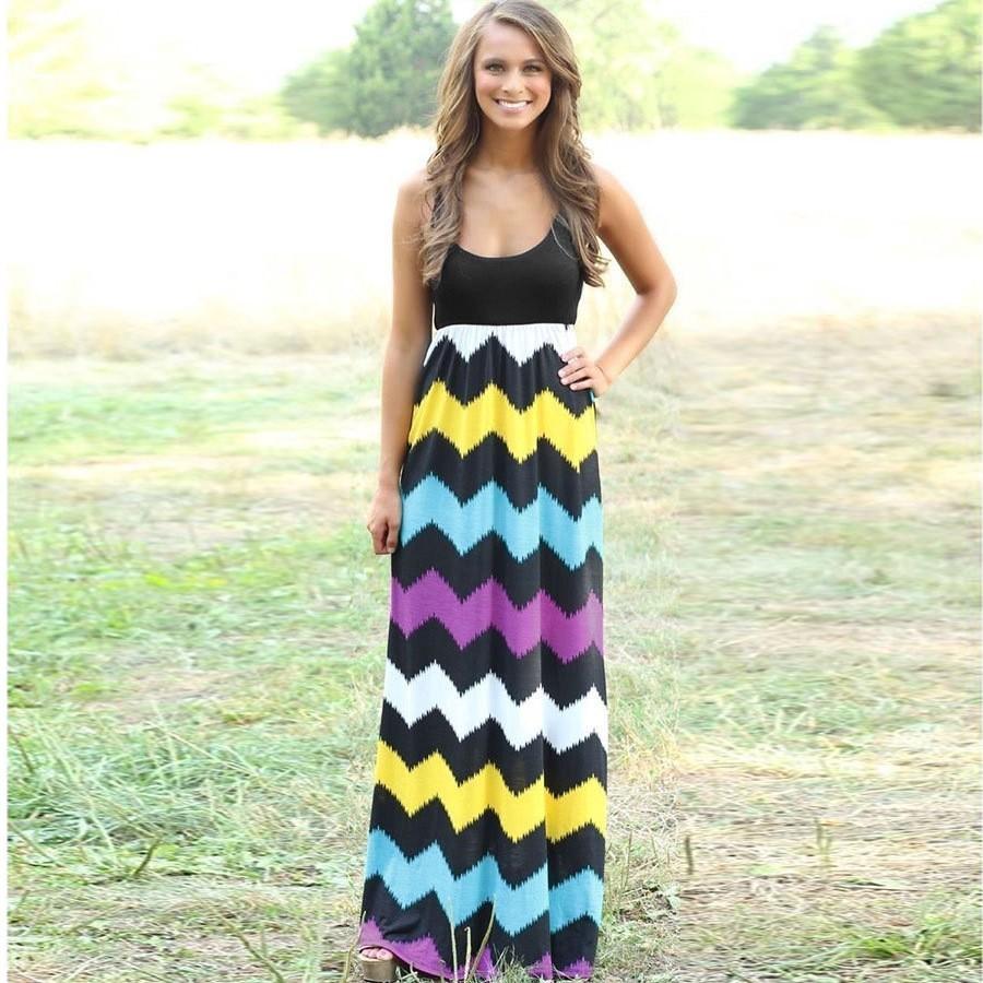 Elegant Women's Boho Long Maxi Evening Cocktail Party Summer Beach Dress Sundress
