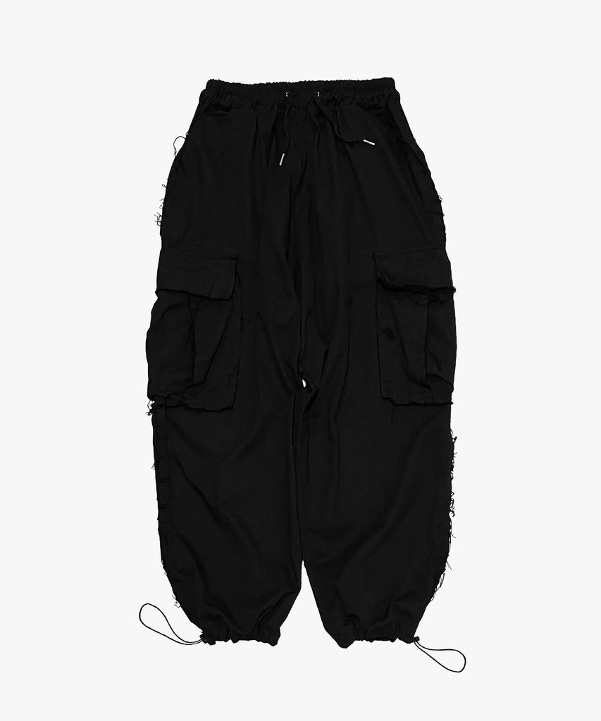 Nainneoscheu Grunge Wide Cargo_Black