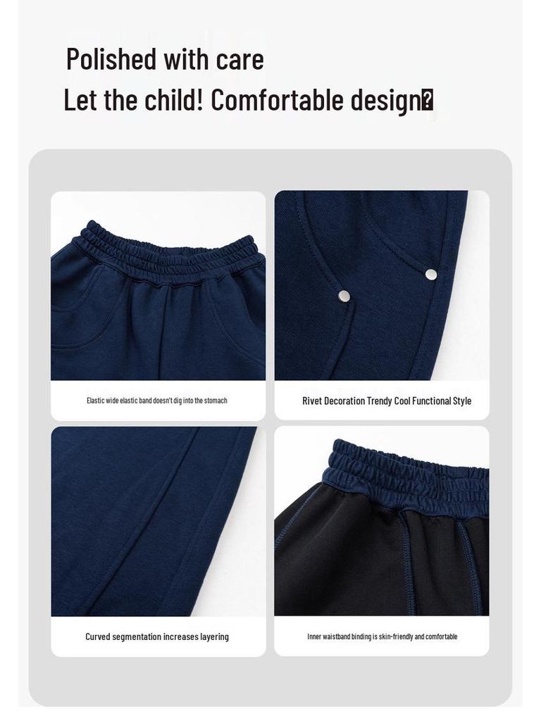 Boys' Casual Spring/Autumn Sweatpants 2026: New Fashion for Children