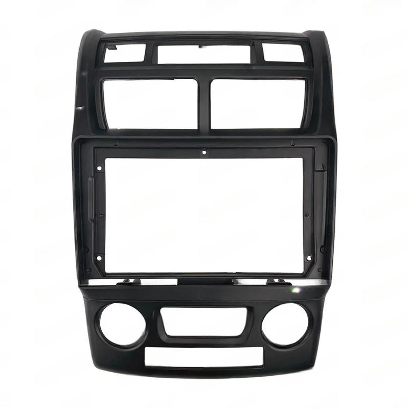 Scratch Resistant Car Radio Faceplate Frame 9 Inch for Kia For Sportage 2005 2010 for Improved Aesthetic Appeal