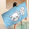 Cartoon M-Momonga Anime Beach Swimming Towel Soft Absorbent Washcloth Children's Gifts for Kids Travel Camping Gym