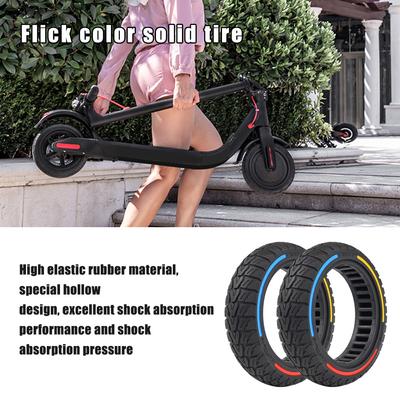 10x2.5-7 Honeycomb Tire Tubeless Solid Tire Compatible for Xiaomi Scooter 4/4 Pro Electric Scooter