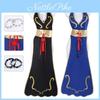 Street Fighter Chunli Cosplay Costume For Game Anime Role Play With Polyester Fabric