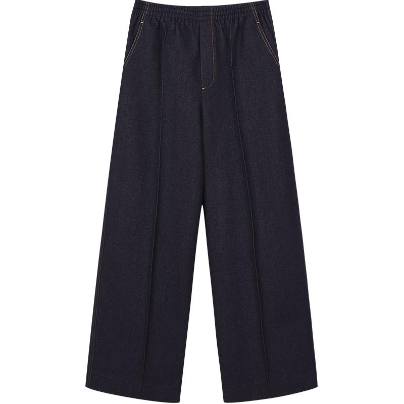 

LESS Women s 2024 Winter Loose Fit Straight Leg Trousers L