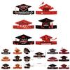 Graduation Party Paper Cap With Colorful Design For Photo Booths And Decorations