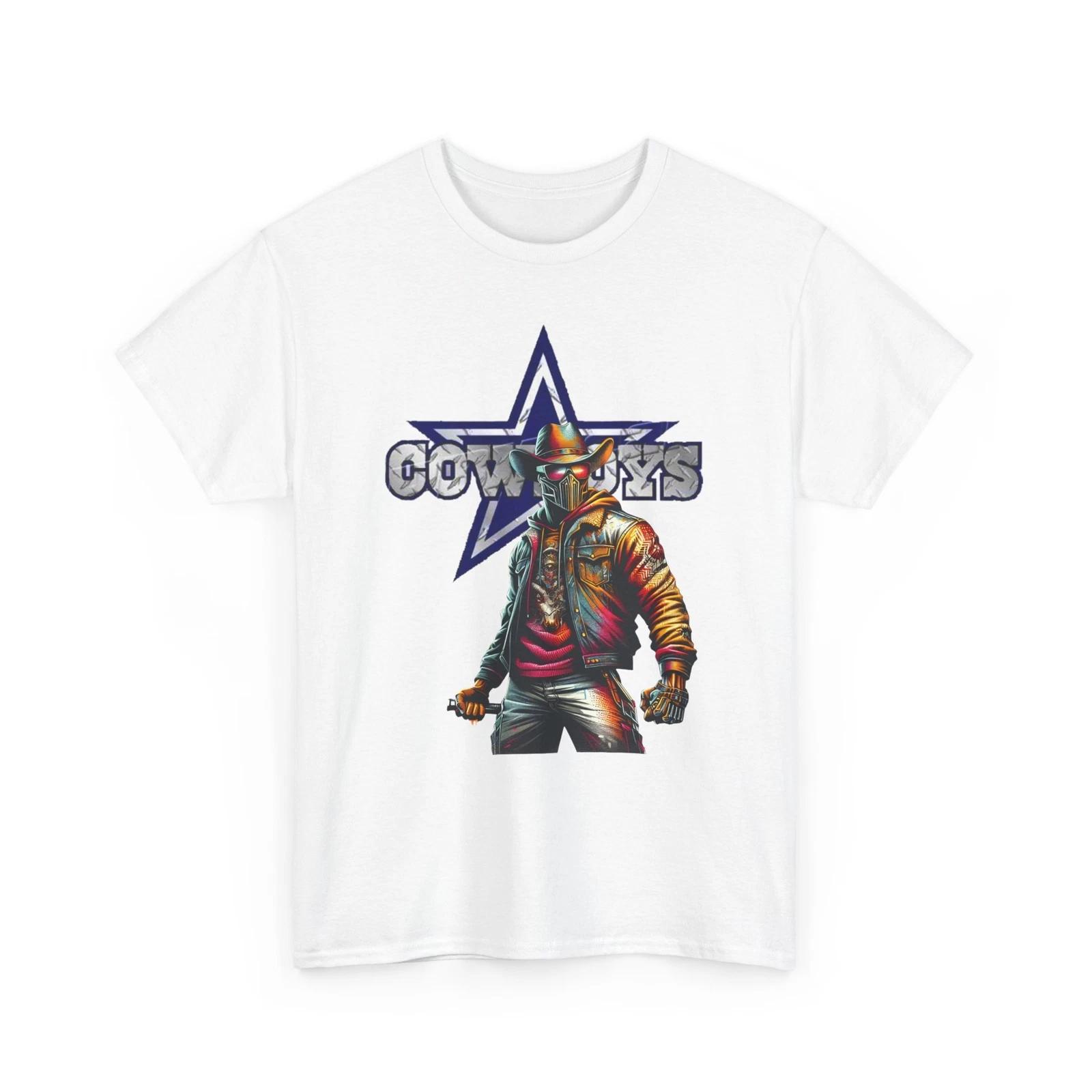

Cowboys Graphic Tee, Unisex T-Shirt, Casual Wear, Sports Fan XL