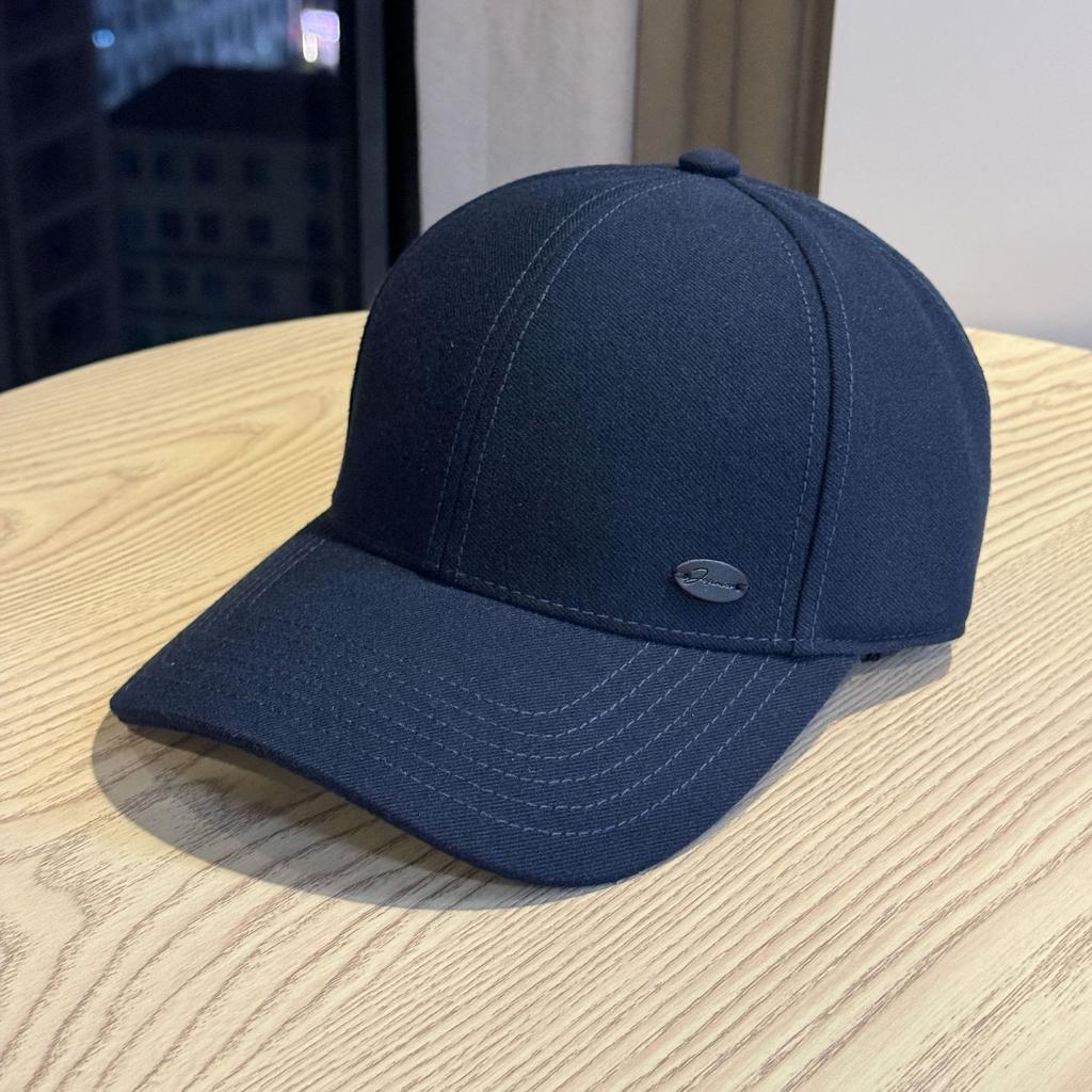 Winter Hard Top Small Baseball Cap with Face Fashion Brand Casual and Easy To Match Peaked Hat Trend