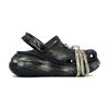Crocs Undercurrent Saint Classic Crush Clog EVA Clogs Unisex Black 207521-001(team1134-)