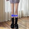 Y2K Winter Leg Warmers Women Girls Japanese Solid Color Wool Knitted Long Socks Fashion Soft Comfortable Warm Cotton Stockings