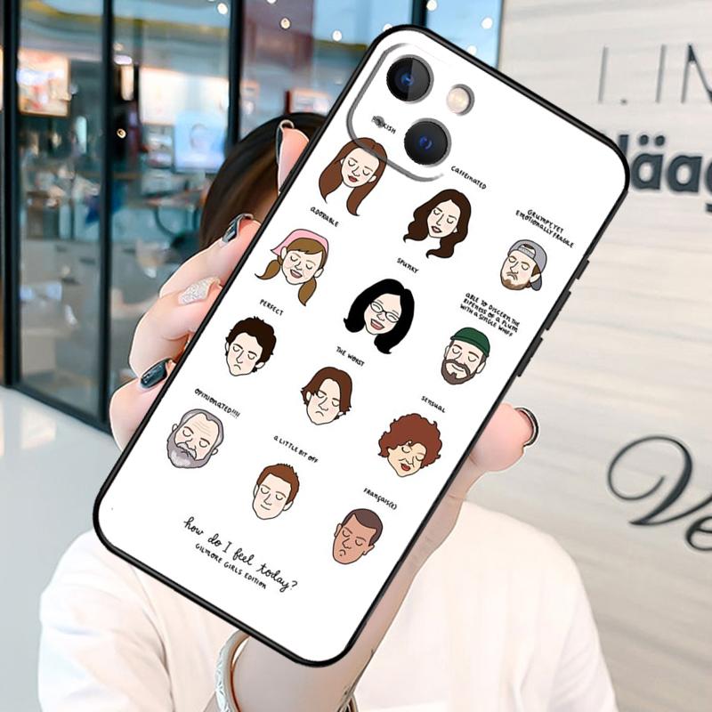 Gilmore Girls Collage Bumper Phone Case For iPhone 11 12 13 Pro X XR XS Max 6 6S 7 8 Plus SE 2020 Back Cover buy the best products in the Ayzeze online store Gilmore Girls Collage Bumper Phone Case For iPhone 11 12 13 Pro X XR XS Max 6 6S 7 8 Plus SE 2020 Back Cover buy the best products in the Ayzeze online store