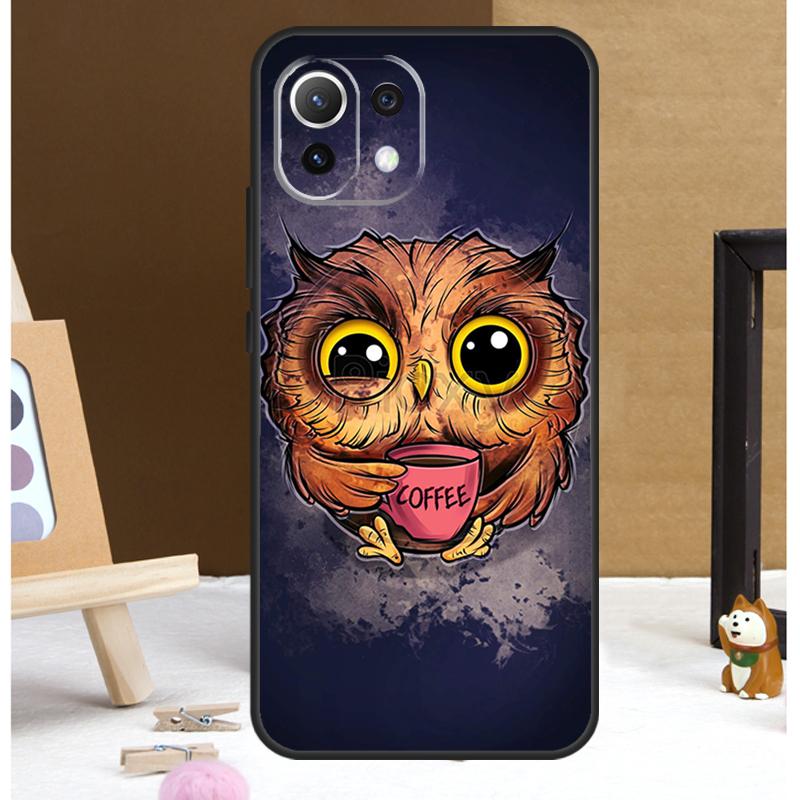 

Милый Мультяшный Чехол-Сова Для POCO X6 Pro M6 X3 X4 X5 F3 F5 M5s Xiaomi 13 14 Ultra 12 Lite 11T 12T 13T Pro Обложка POCO X6 Pro