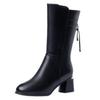 New Style Shoes: Thick Heels, High Heels, Versatile Long Boots, Knee-high Boots, Women's Shoes
