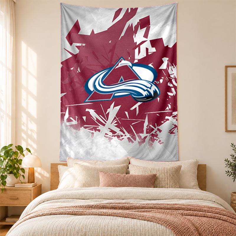 Colorado Avalanche Tapestry highquality for decorating living room bedroom dorm walls ideal as bedroom wallart orholiday gift