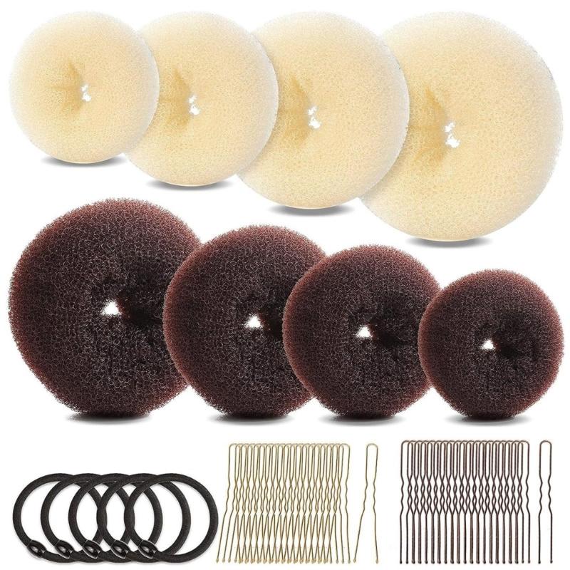 Chignon Délié Torsade Française Créateur de Chignon Updo Multicolore Pince à Cheveux Rapide Coiffe de Mode Outil Indispensable pour Cheveux DIY