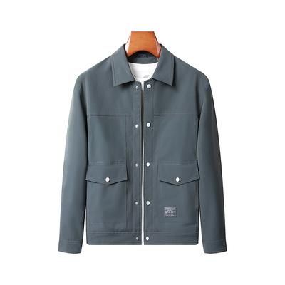 Trendy Corduroy Core Jacket Men's Autumn Trend New Casual Loose Jacket American Retro Solid Color Jacket