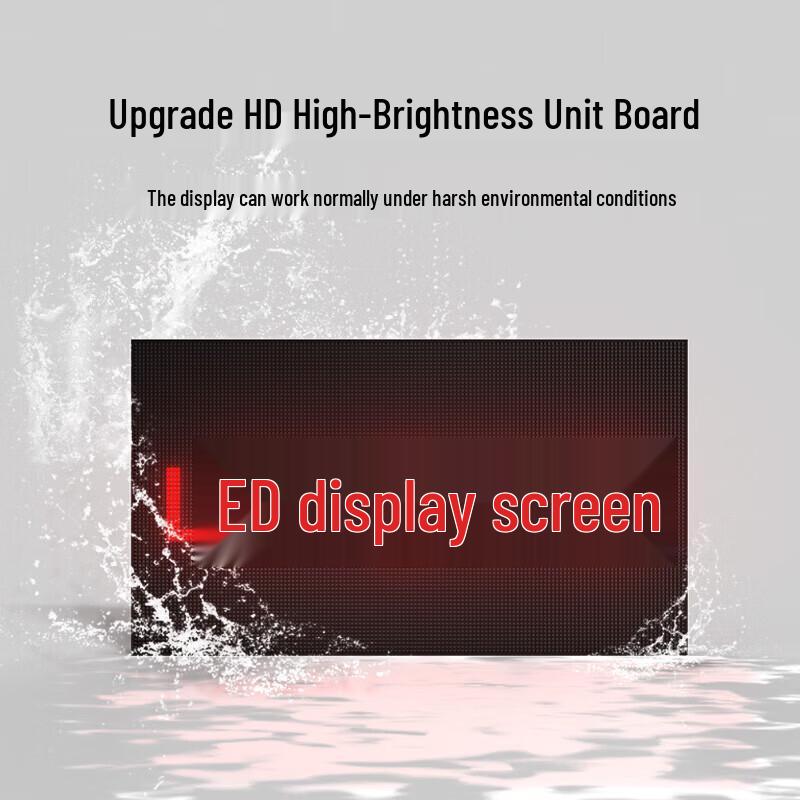 Luofeite Outdoor P10 LED Advertising Display CN plug (adapter included)