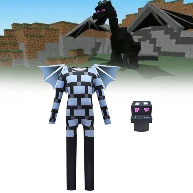 Ender Dragon Minecraft Cosplay Costume Halloween Party Stage Gift Performance