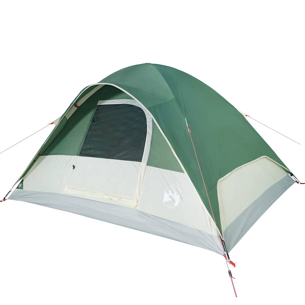 Vidaxl Family Tent, 6-Person, Dome, Green, Waterproof