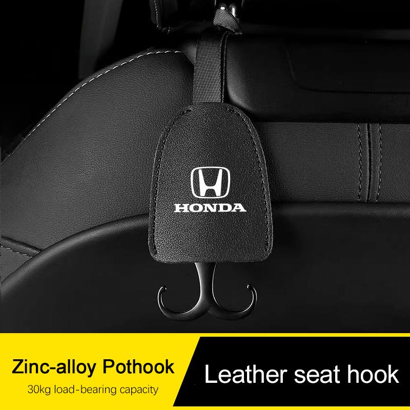 Car Metal Seat Hooks Hidden Seat Backrest Storage Bracket For Honda Civic Accord Crosstour Spirior Odyssey Avancier UR-V Sienna ajv256