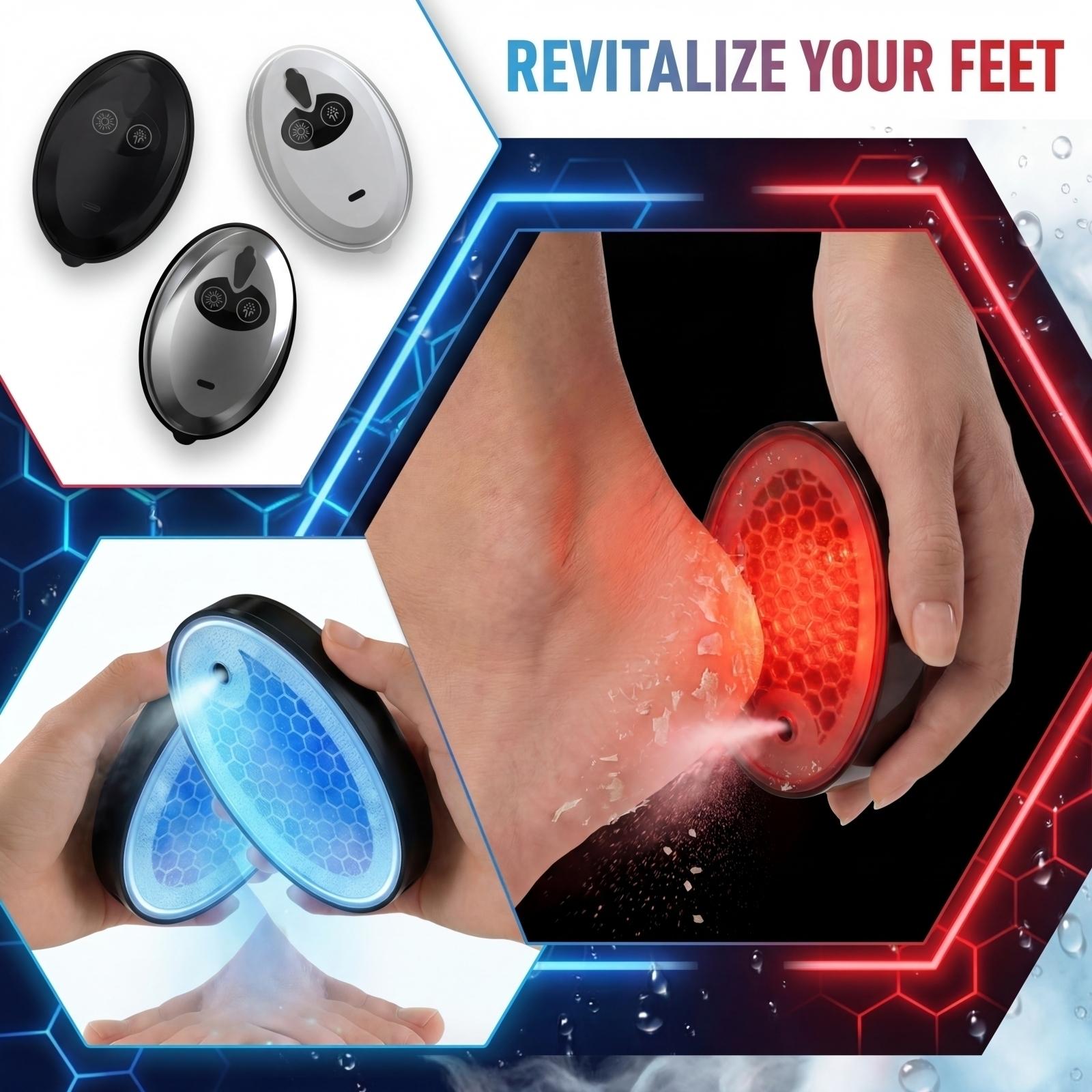 Rechargeable Electric Foot Exfoliator And Pedicure Tool One Size серебряный