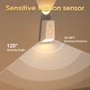 USB Rechargeable LED Wall Lamp 120° Motion Sensor Night Light 10-15FT Sensing Distance Dimmable Stair Light for Hallway Bedroom