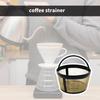 4Pieces Durable Reusable Coffee Filter Premium Metal Coffee Filters Engineered For Optimal Brewing Experience