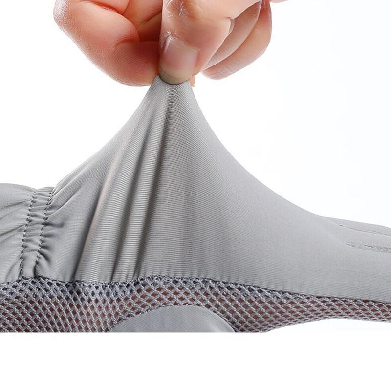 Car Motorcycle Driving Gloves Universal Mesh Ice Silk Breathable Anti-UV Touch Screen Gloves for Unisex Auto Motos Accessories