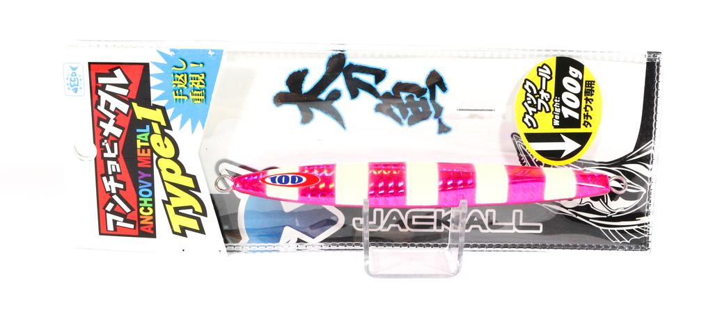 Jackall Metal Jig Anchovy Type 1 Standard 130 grams Pink (9800)