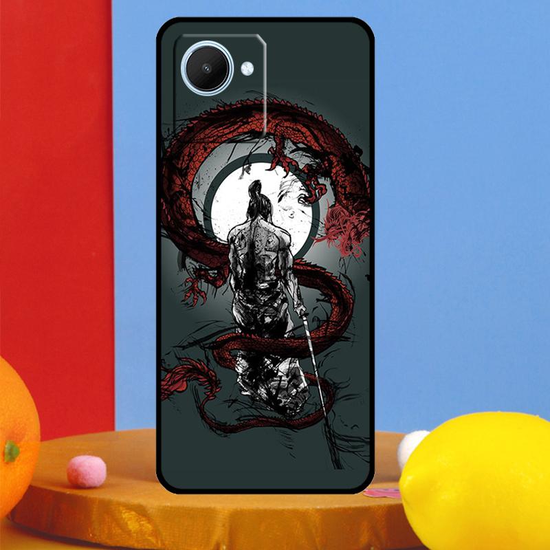 

Япония Самурай Ниндзя Для Realme 14 Pro Plus 10 11 12 13 15 Pro C67 C65 C63 C61 C55 C53 C51 C71 C75 GT7 Pro Чехол Realme C55