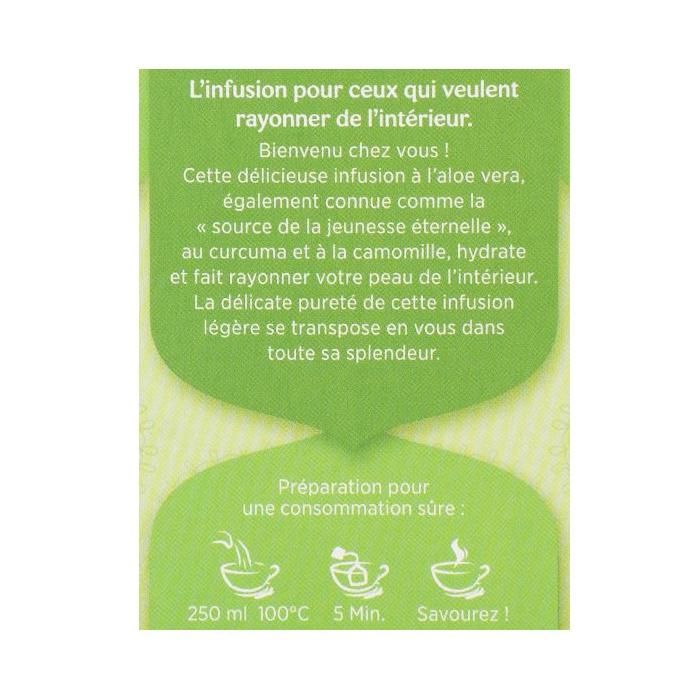 YOGI TEA THE BLANC A L'ALOE VERA