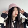 Roana Wool Bucket Hat (Pink)