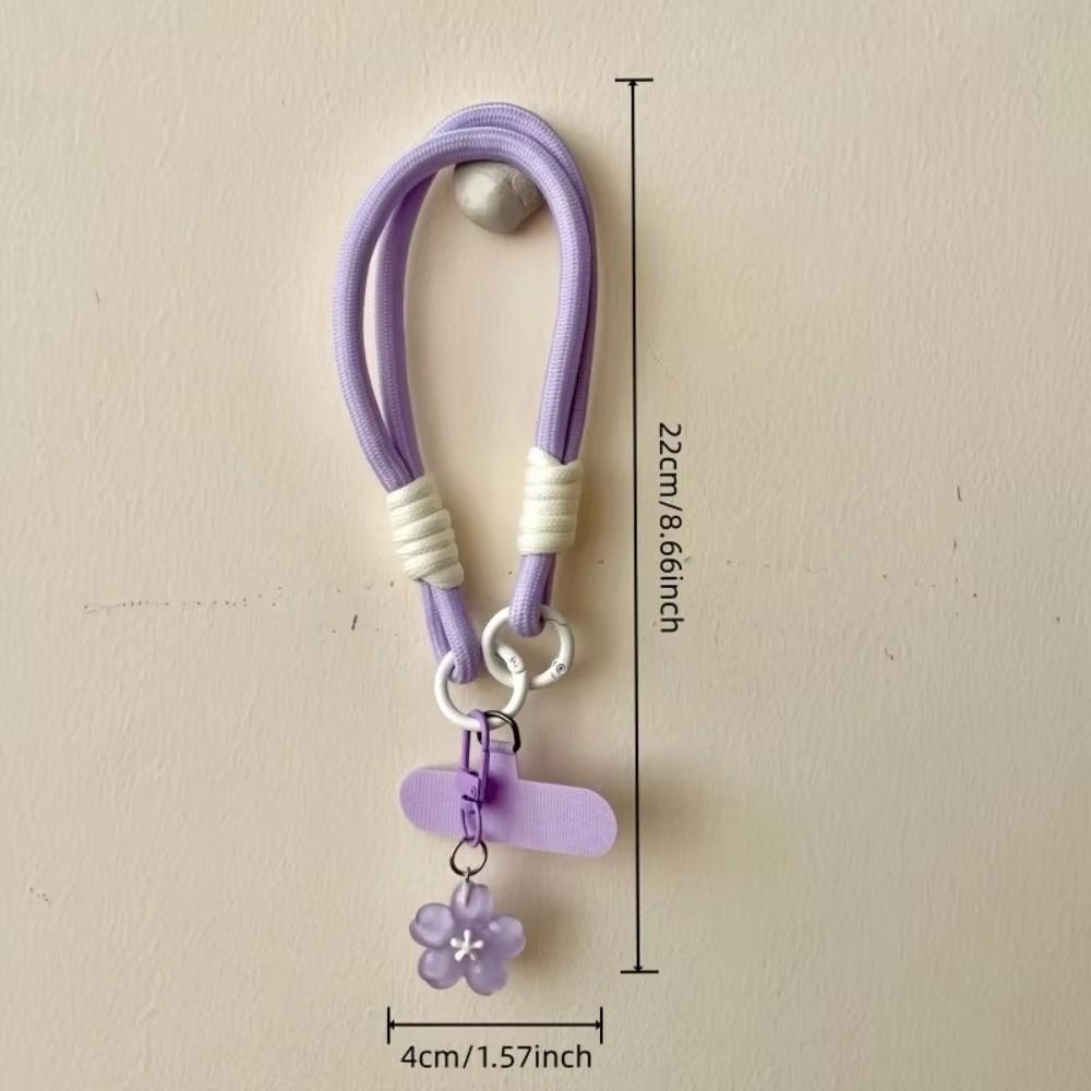 Anti-Drop Phone Lanyard Strap Detachable Phone Hanging Chain Wrist Strap Phone Holder Women Girls