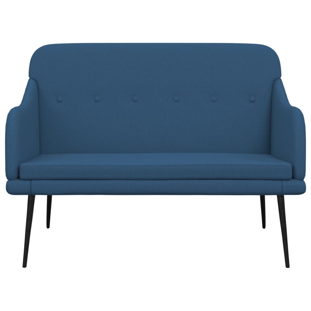 Blue Sofa Bench 110 x 76 x 80 cm Fabric