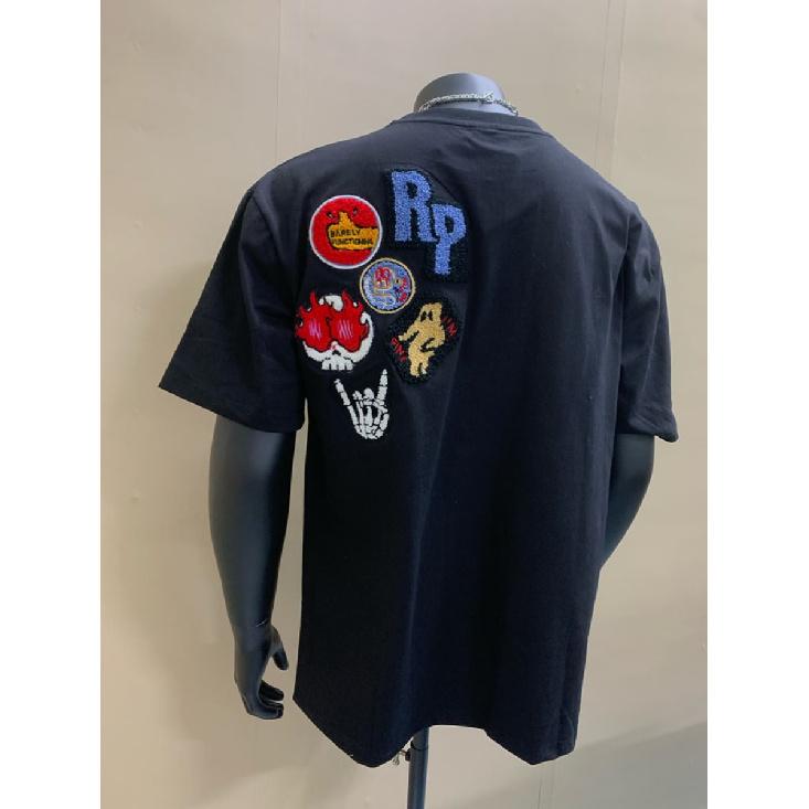 Cotton Short Sleeve T Men's T-shirt Ins Trendy Hip-Hop Style Crew Neck Base Shirt Summer