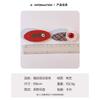 2pcs Set Embroidery Design BB Hair Clips Plaid Pattern Girls Fringe Clips Bangs Clip  for Baby Girl