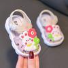 Girls' Sandals Summer 0-3 Years Old Baby Baotou Baby Toddler Shoes Non-slip Soft Sole Home Wear Children's Sandals