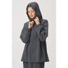 Huit Hooded Big Pocket Half Jumper Htwjp6i05t